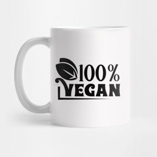 100% Vegan Mug